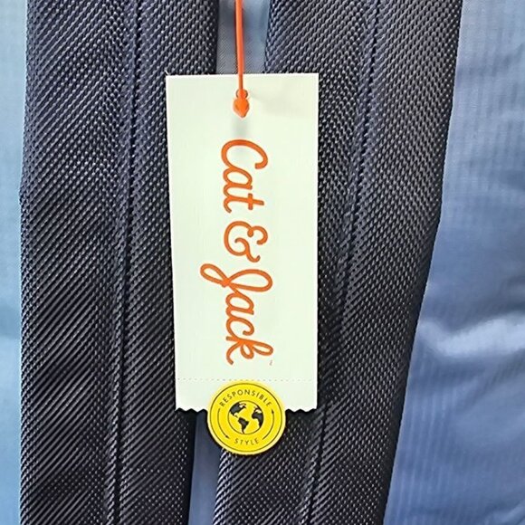 Kids' 16" Colorblock Ripstop Backpack | Cat & Jack™ Blue - Picture 7 of 12